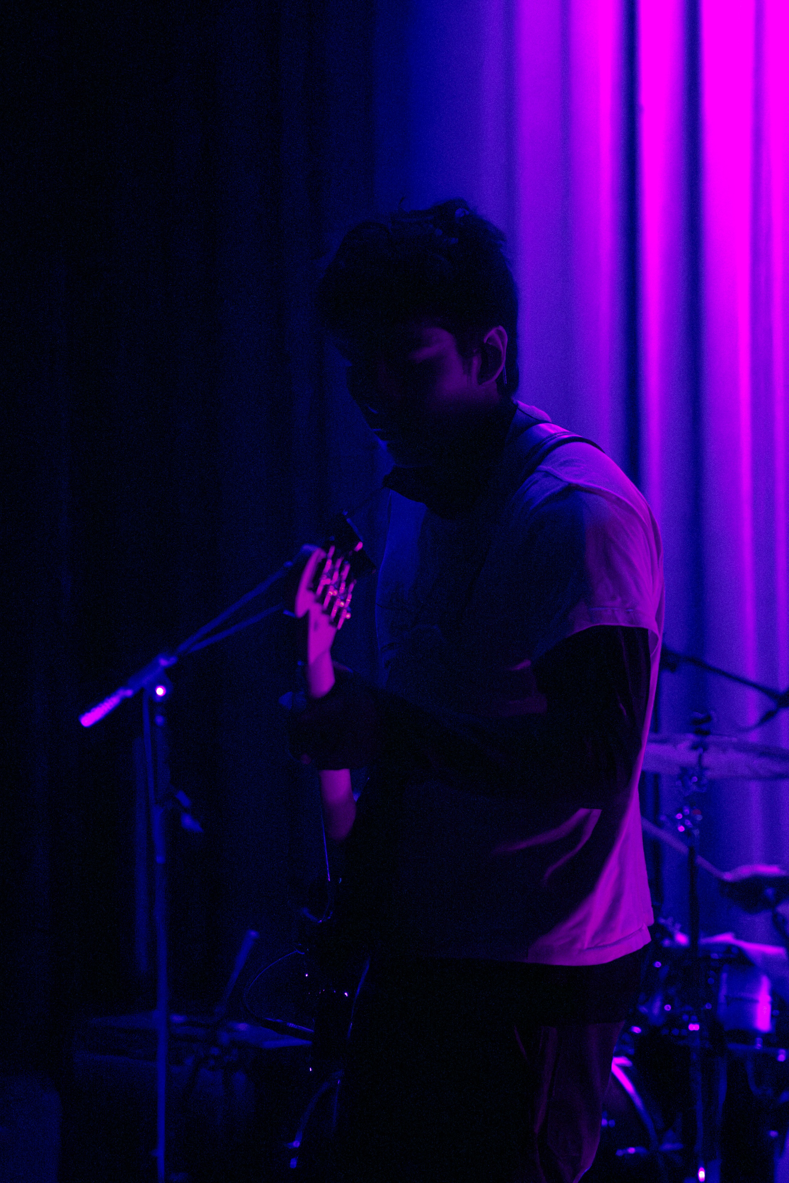 Jacobo Mayuza from Soft Call alt rock band form Barcelona performing live
